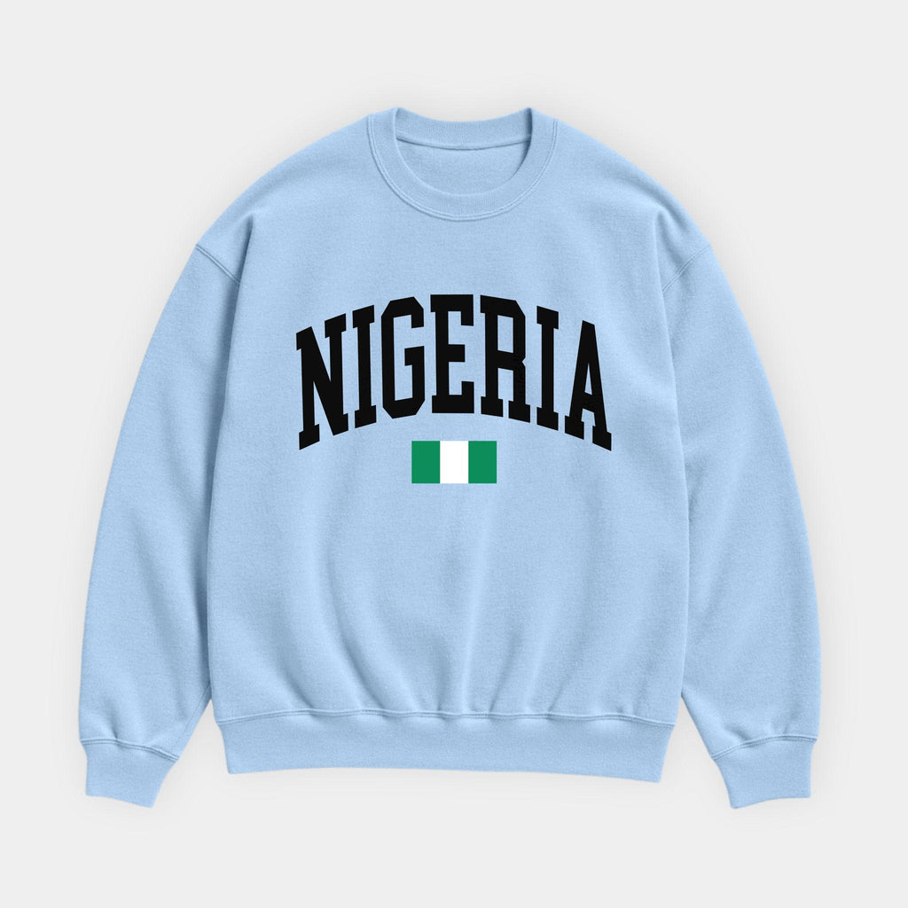 Nigeria Collegiate Flag Sweatshirt