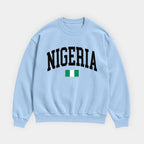 Nigeria Collegiate Flag Sweatshirt