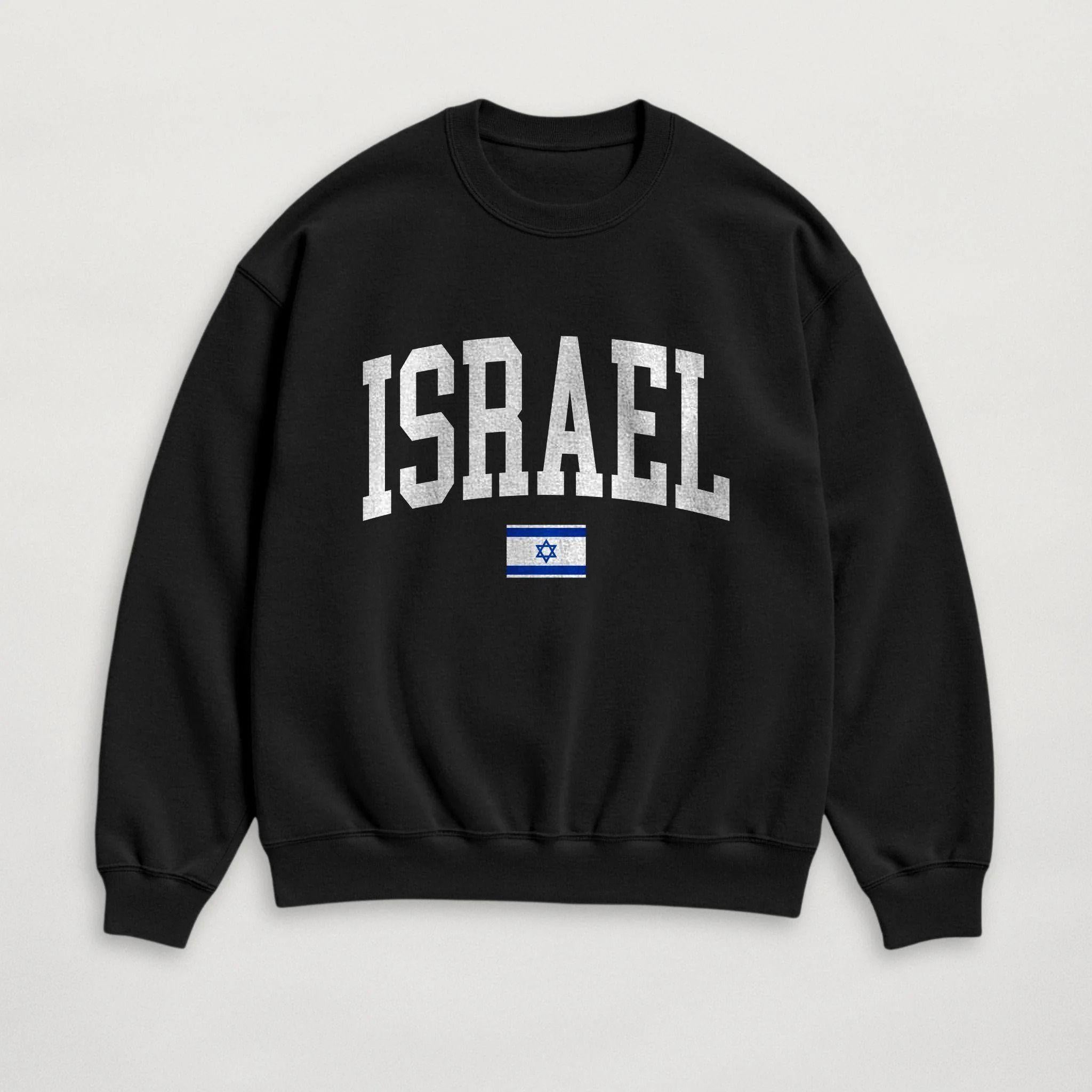 Israel Collegiate Flag Sweatshirt