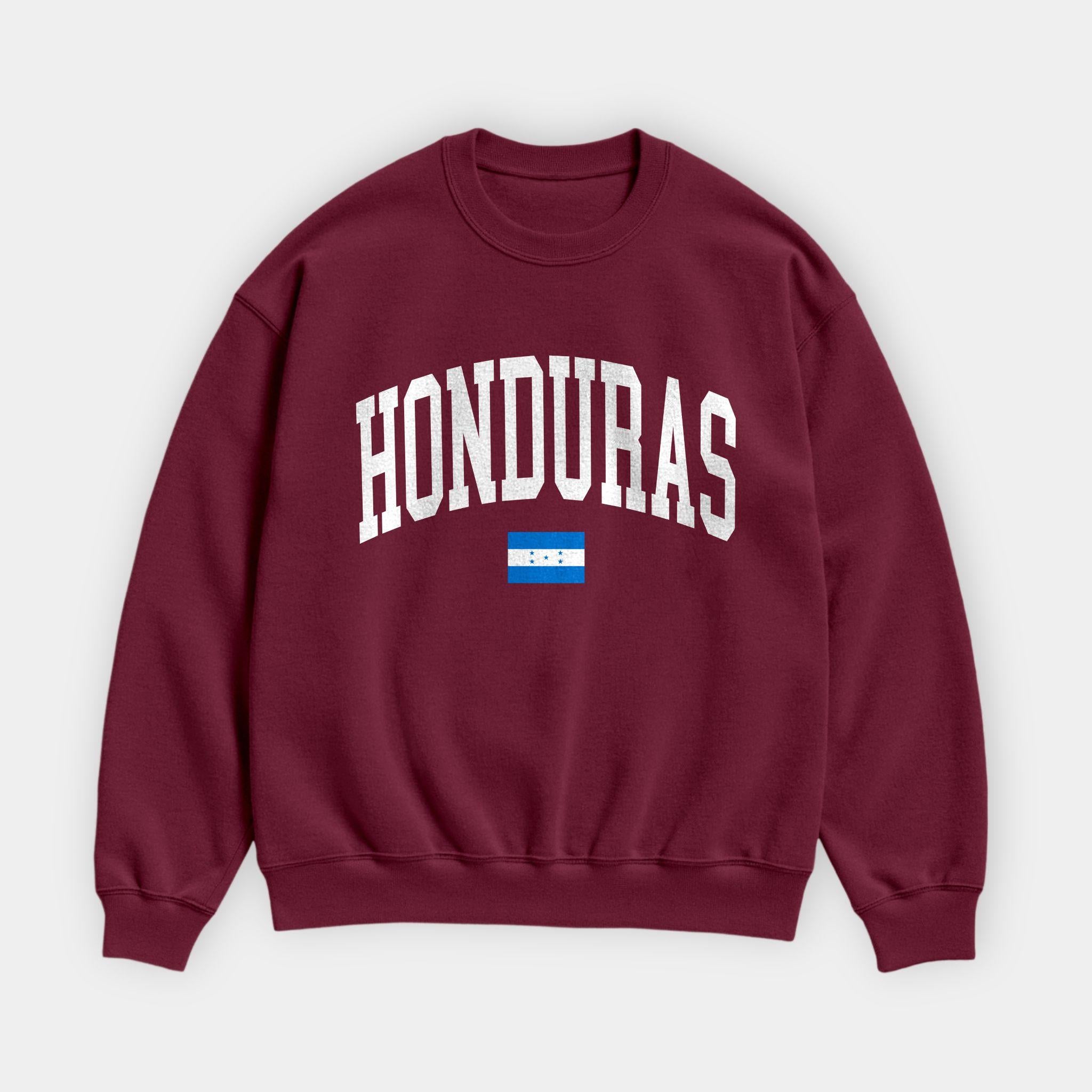 Honduras Collegiate Flag Sweatshirt