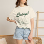 Donegal Ireland Castle Line Art T-Shirt