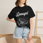 Donegal Ireland Castle Line Art T-Shirt