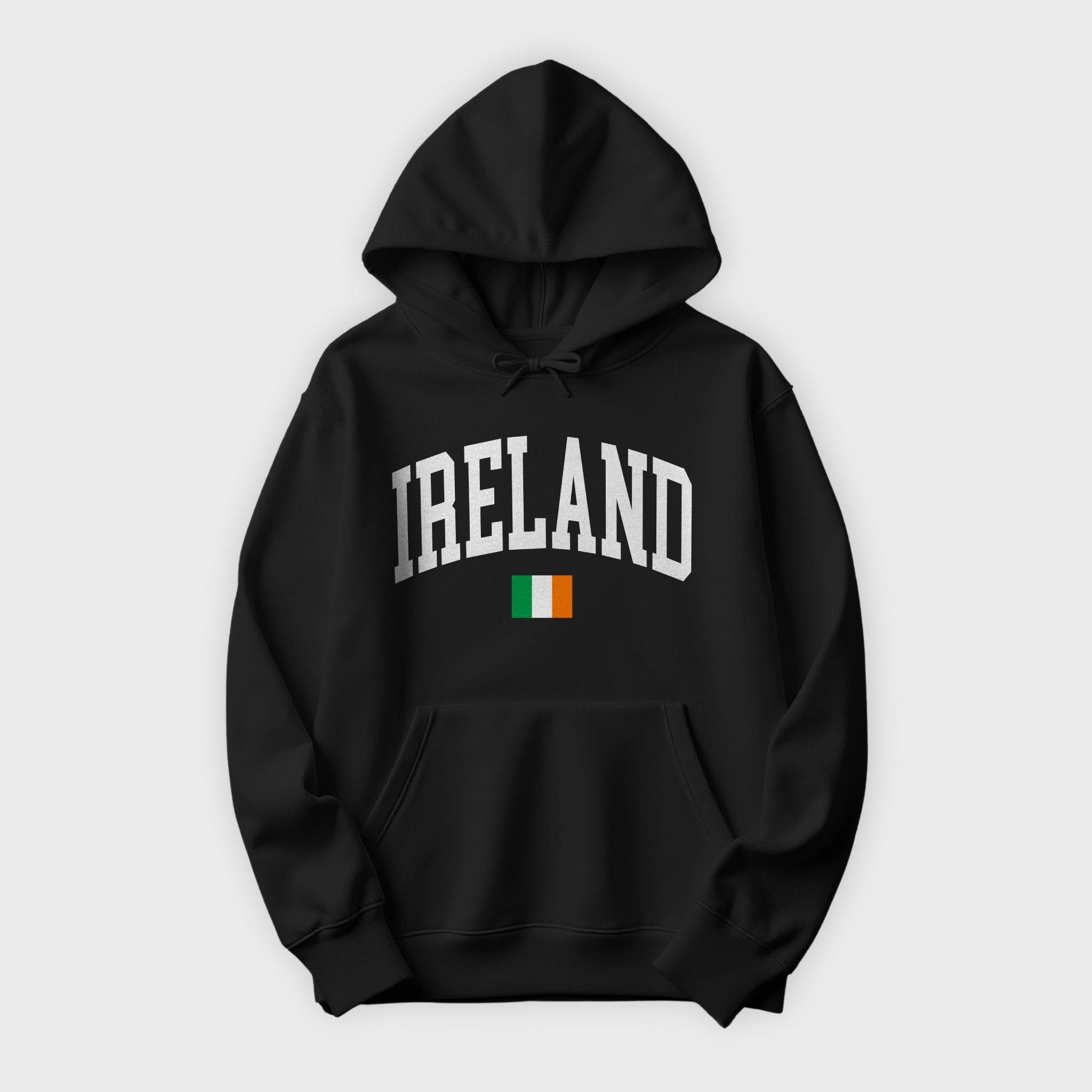 Ireland Collegiate Flag Hoodie