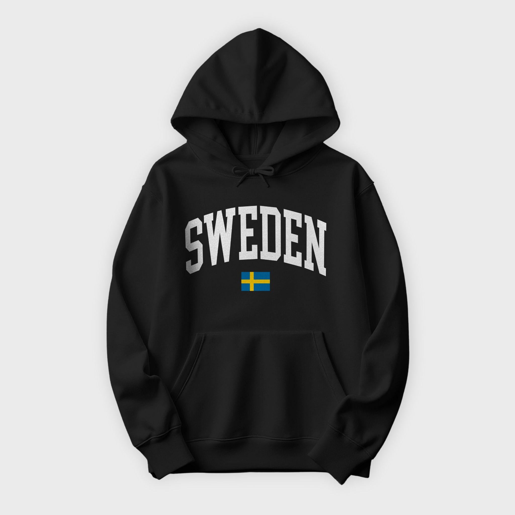 Sweden Collegiate Flag Hoodie
