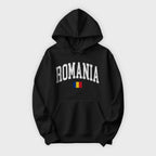 Romania Collegiate Flag Hoodie