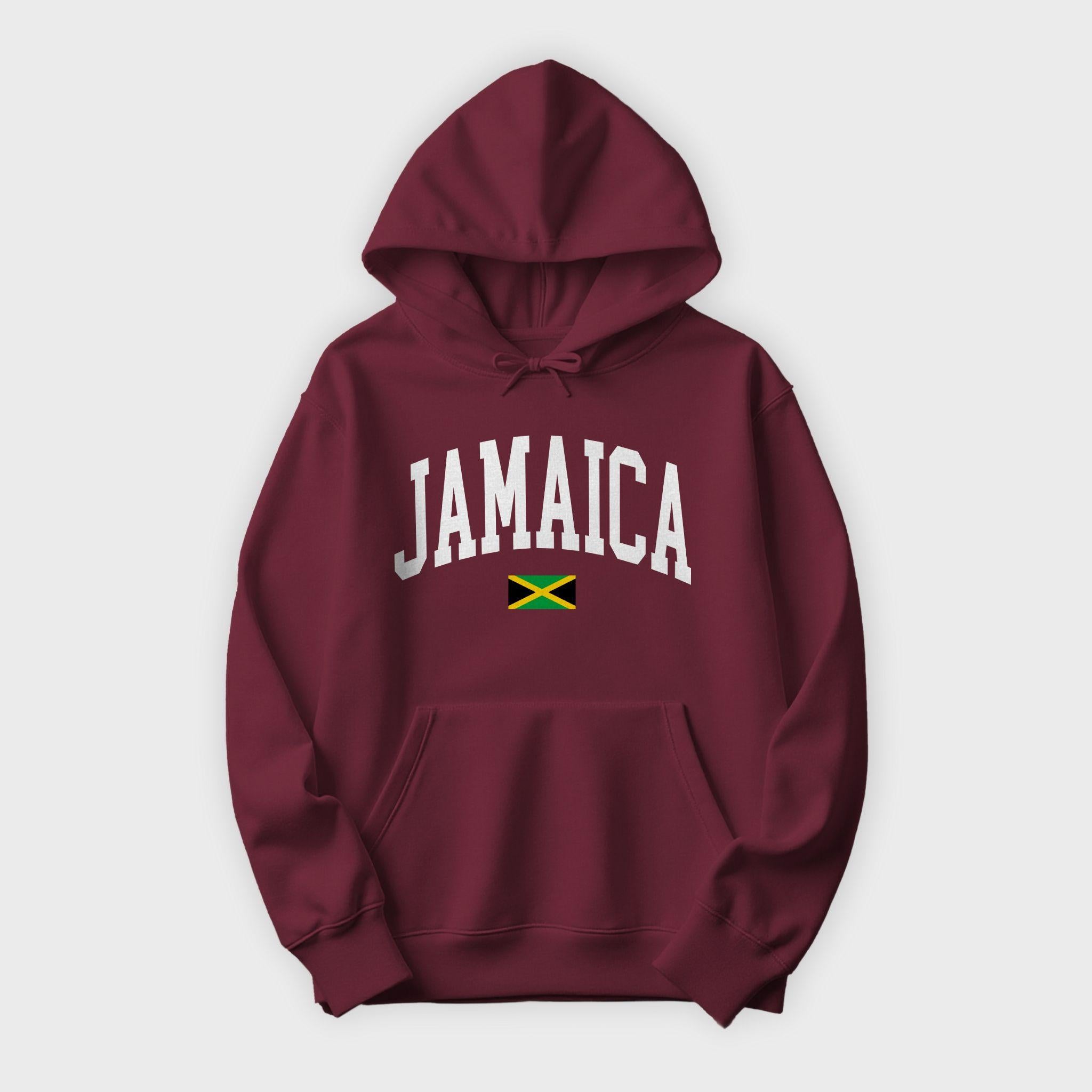 Jamaica Collegiate Flag Hoodie