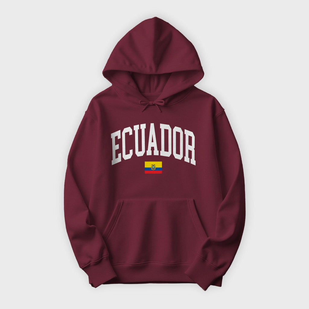 Ecuador Collegiate Flag Hoodie