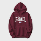 Israel Collegiate Flag Hoodie