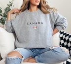 Canada Minimal Flag Sweatshirt