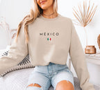 Mexico Minimal Flag Sweatshirt