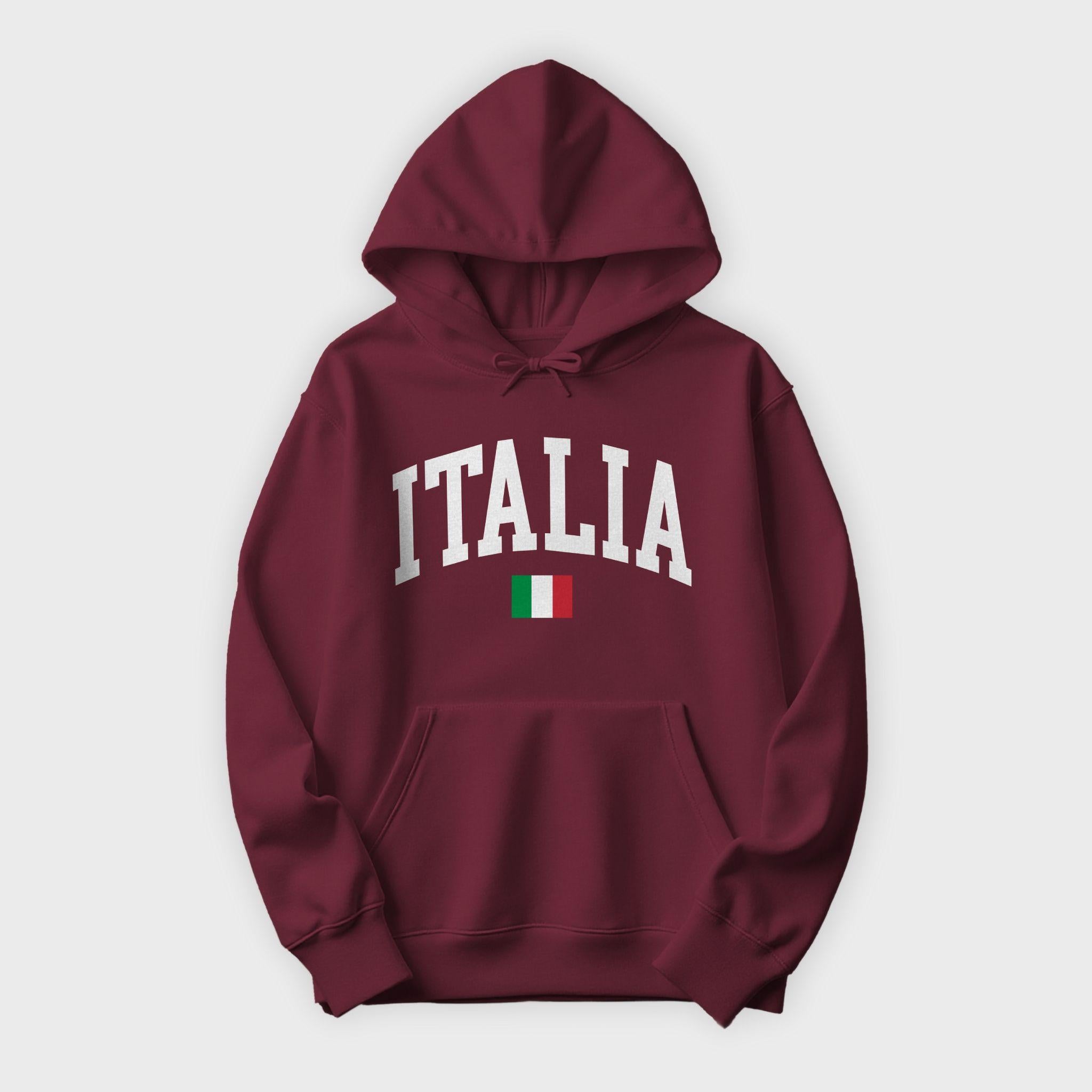 Italia Collegiate Flag Hoodie