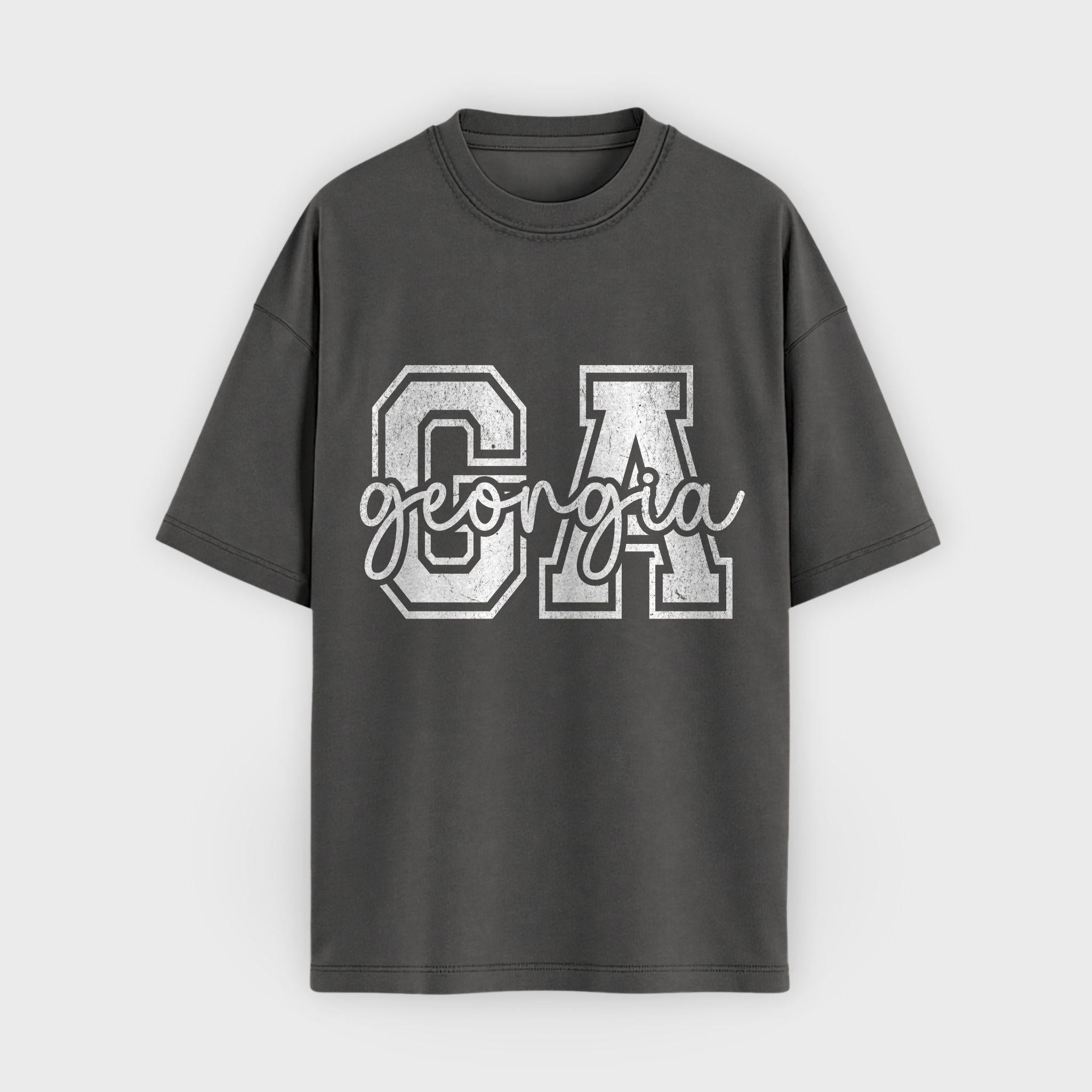 GA Varsity State T-Shirt