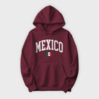 Mexico Collegiate Flag Hoodie