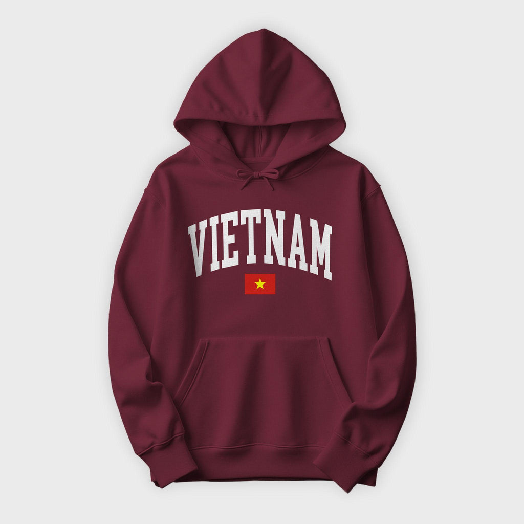 Vietnam Collegiate Flag Hoodie