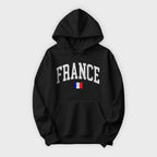 France Collegiate Flag Hoodie