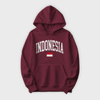 Indonesia Collegiate Flag Hoodie