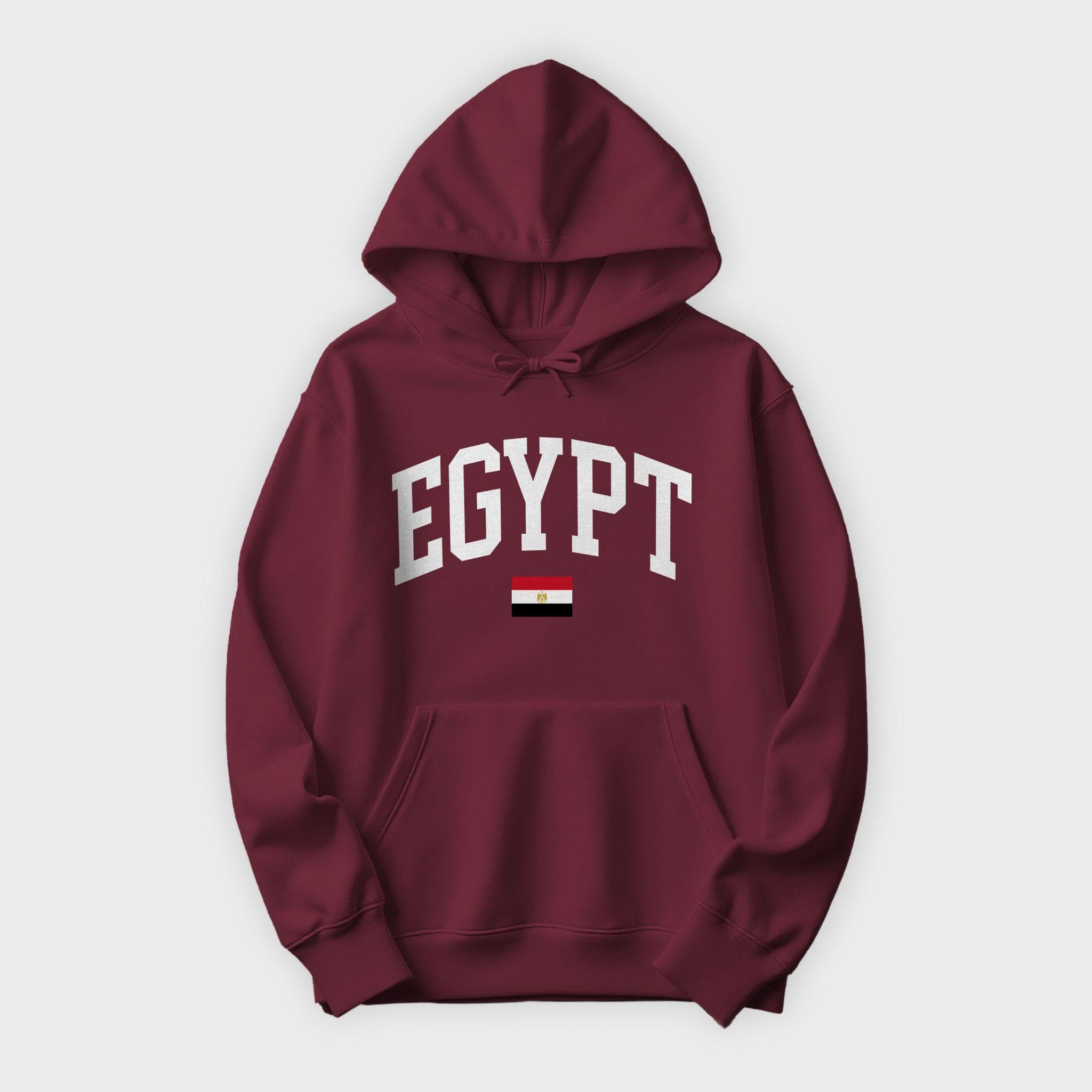 Egypt Collegiate Flag Hoodie