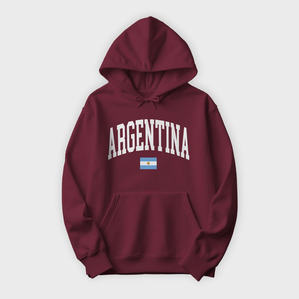 Argentina Collegiate Flag Hoodie