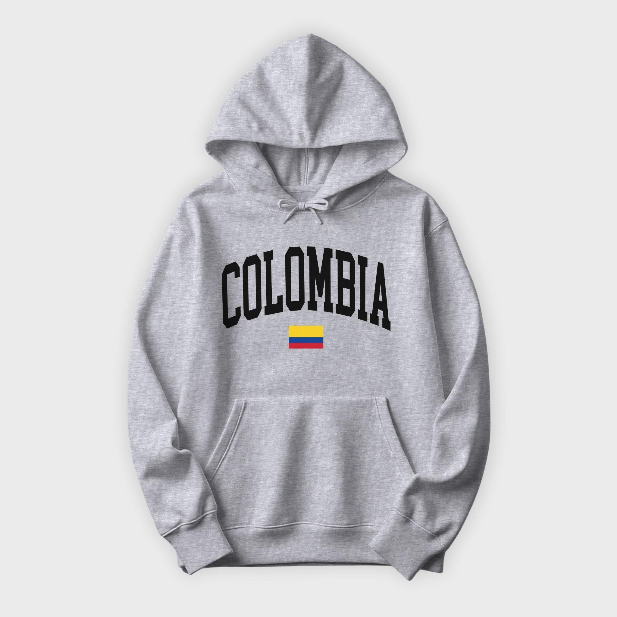 Colombia Collegiate Flag Hoodie