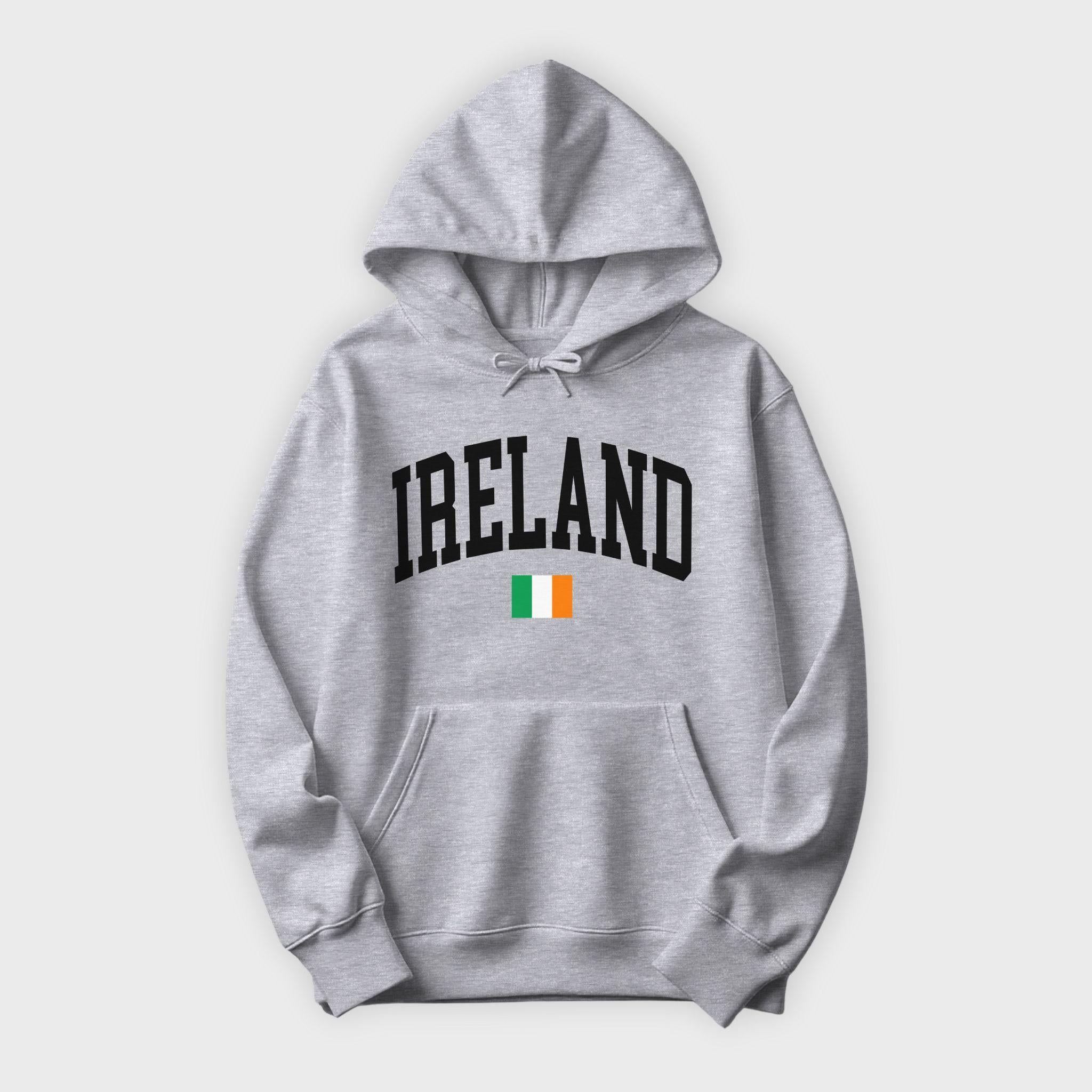 Ireland Collegiate Flag Hoodie