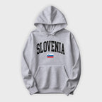 Slovenia Collegiate Flag Hoodie