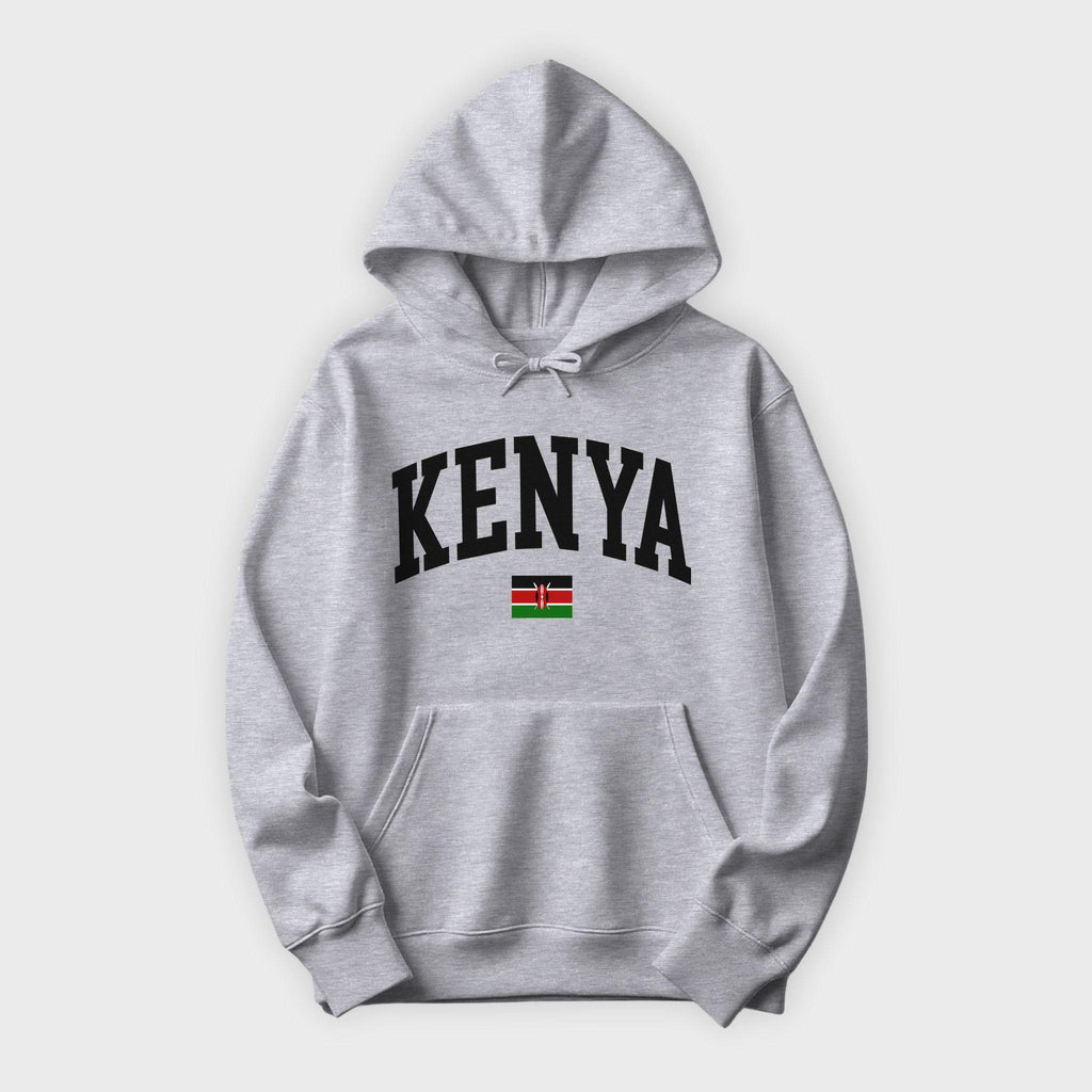 Kenya Collegiate Flag Hoodie