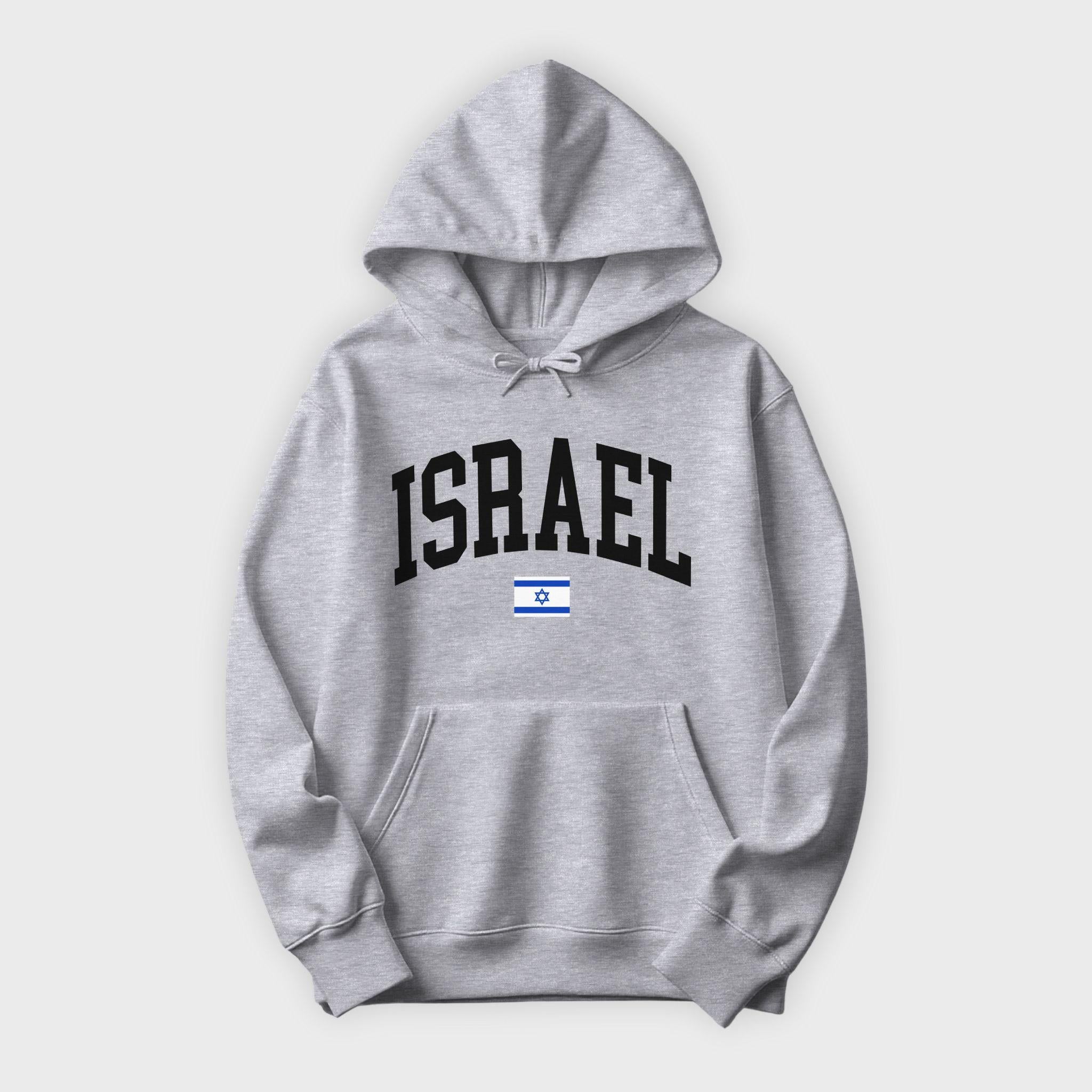 Israel Collegiate Flag Hoodie