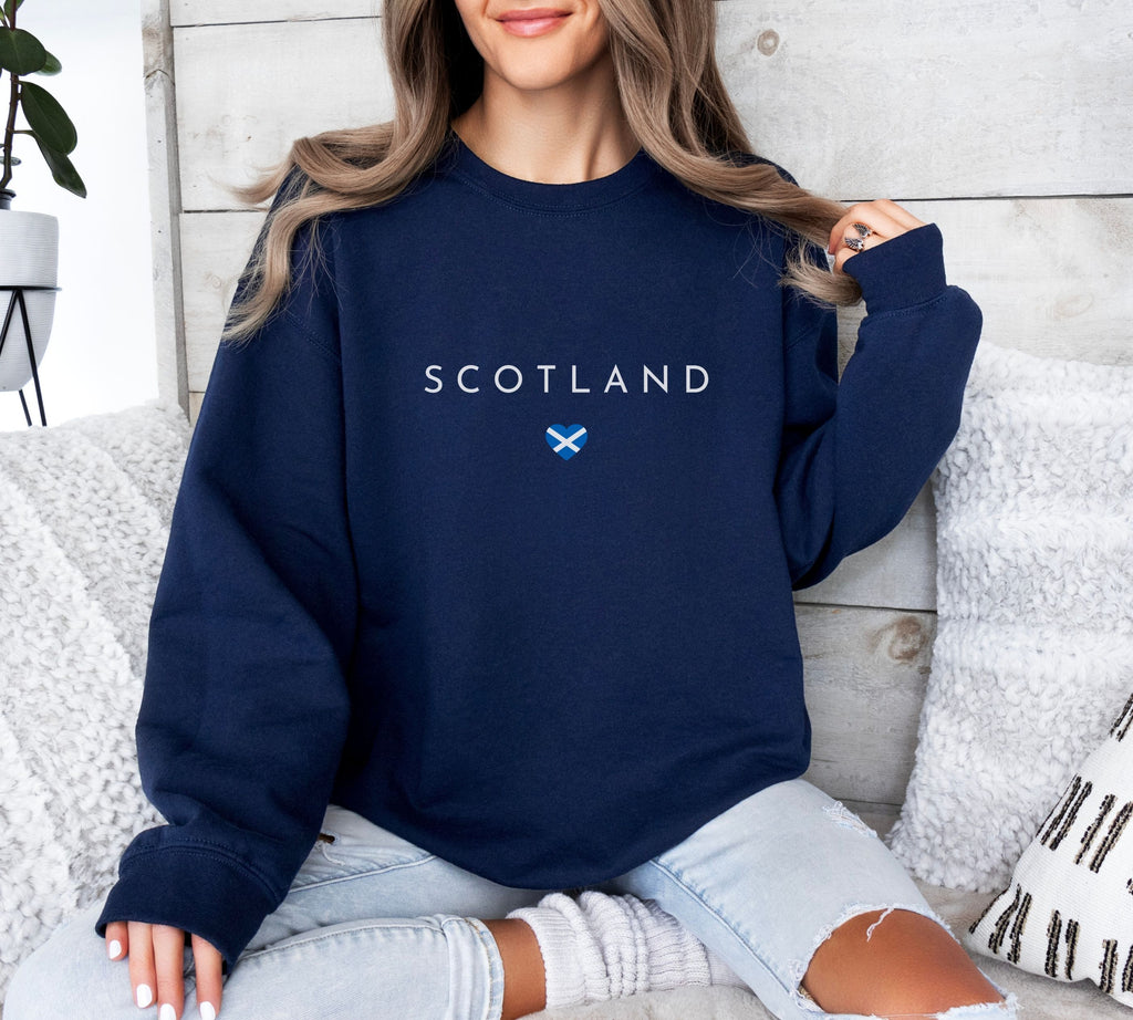 Scotland Minimal Flag Sweatshirt