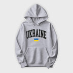 Ukraine Collegiate Flag Hoodie