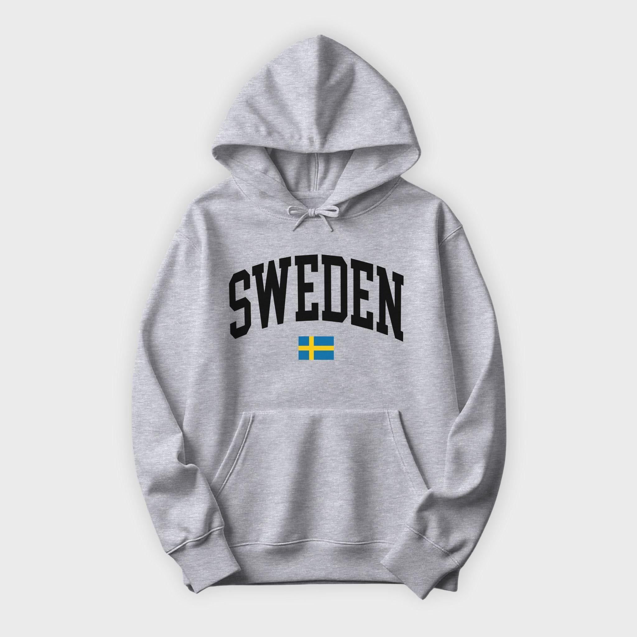 Sweden Collegiate Flag Hoodie