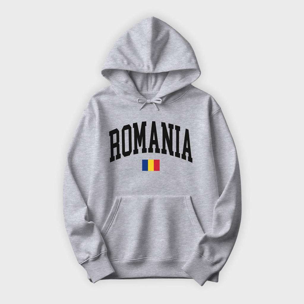 Romania Collegiate Flag Hoodie