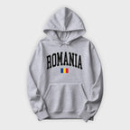 Romania Collegiate Flag Hoodie