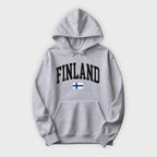Finland Collegiate Flag Hoodie