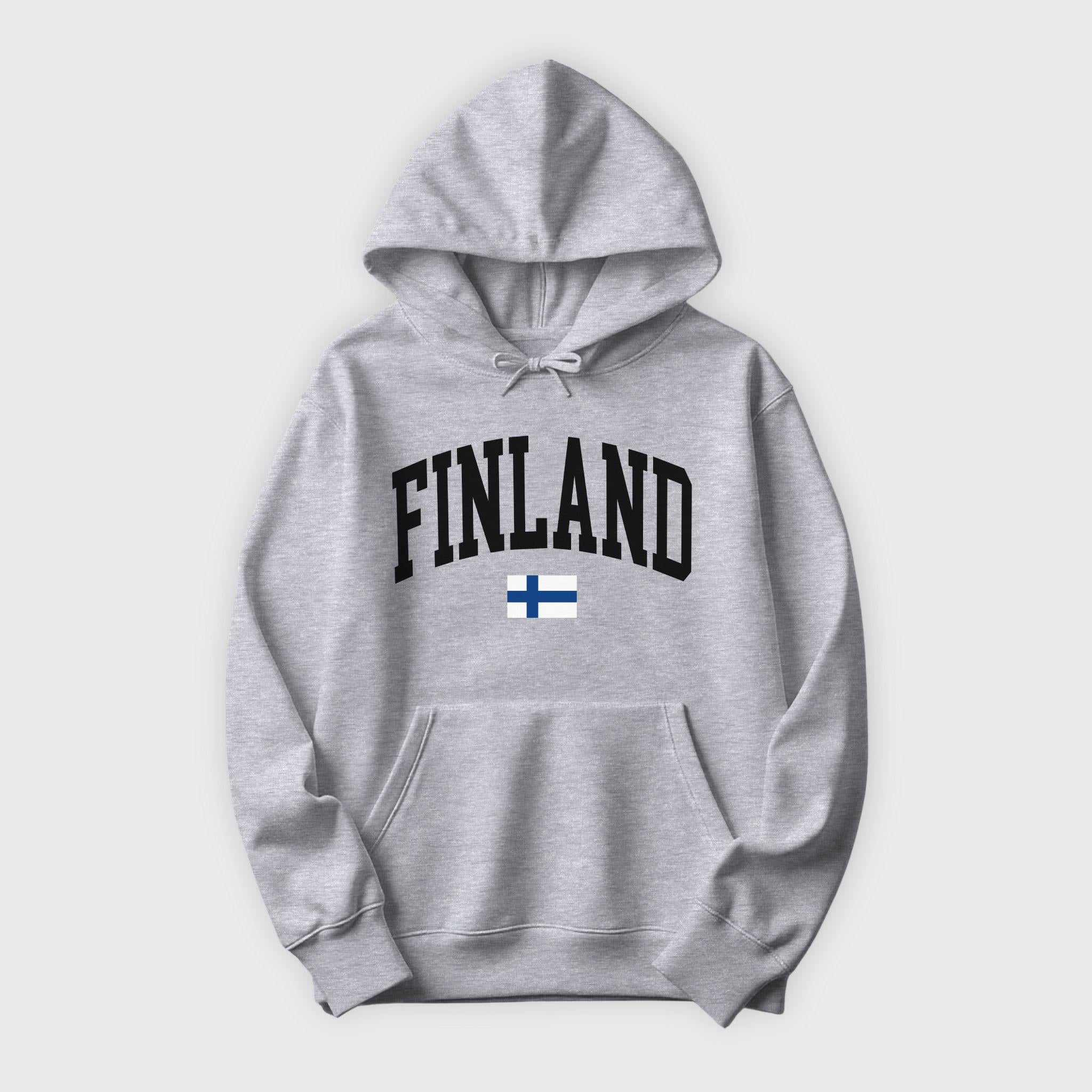 Finland Collegiate Flag Hoodie