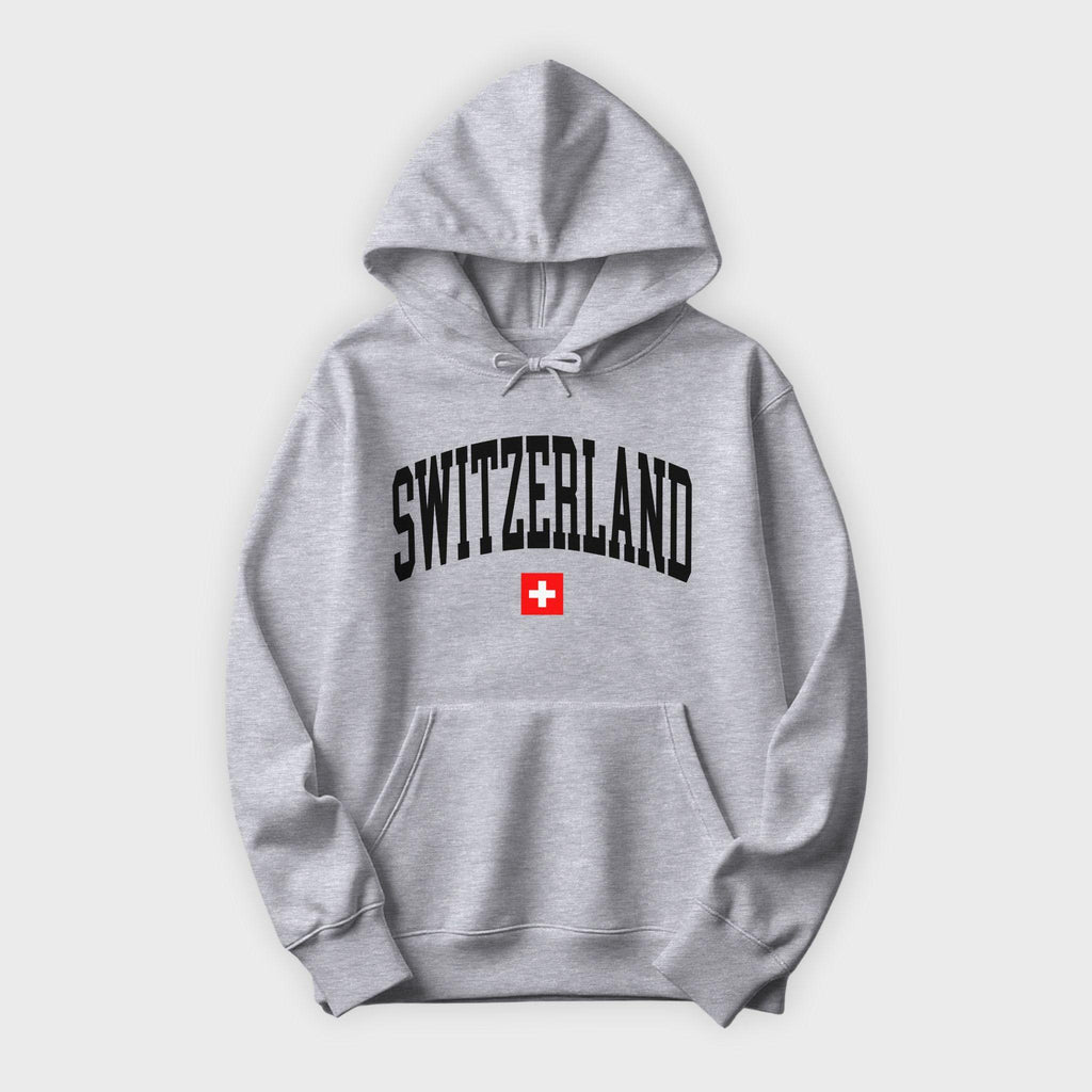 Switzerland Collegiate Flag Hoodie