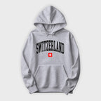 Switzerland Collegiate Flag Hoodie
