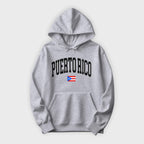 Puerto Rico Collegiate Flag Hoodie