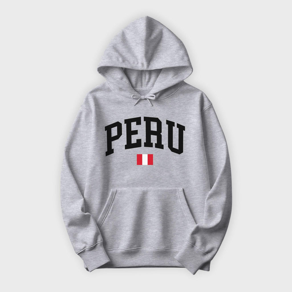 Peru Collegiate Flag Hoodie