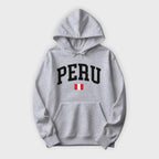 Peru Collegiate Flag Hoodie