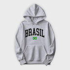 Brasil Collegiate Flag Hoodie