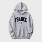 France Collegiate Flag Hoodie