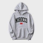 Morocco Collegiate Flag Hoodie