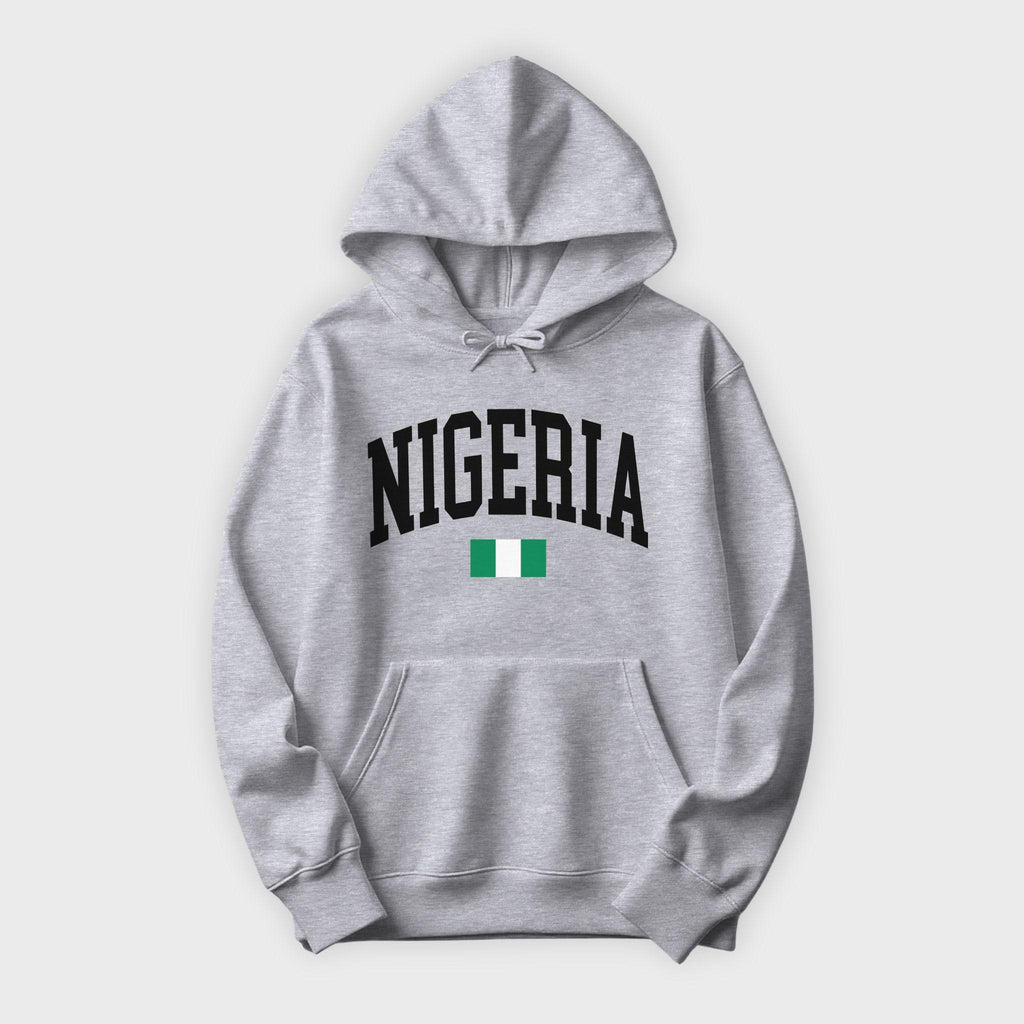 Nigeria Collegiate Flag Hoodie