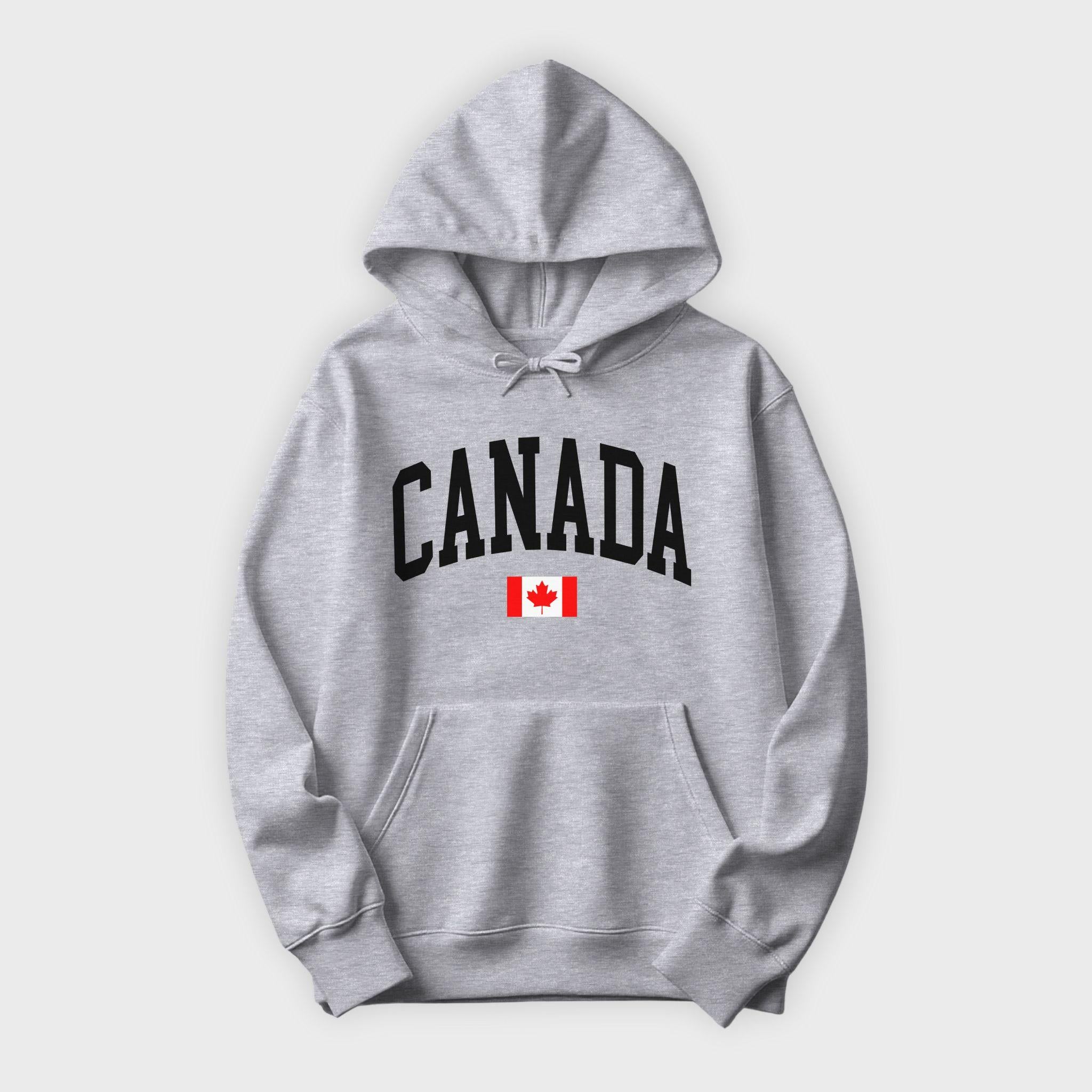 Canada Collegiate Flag Hoodie