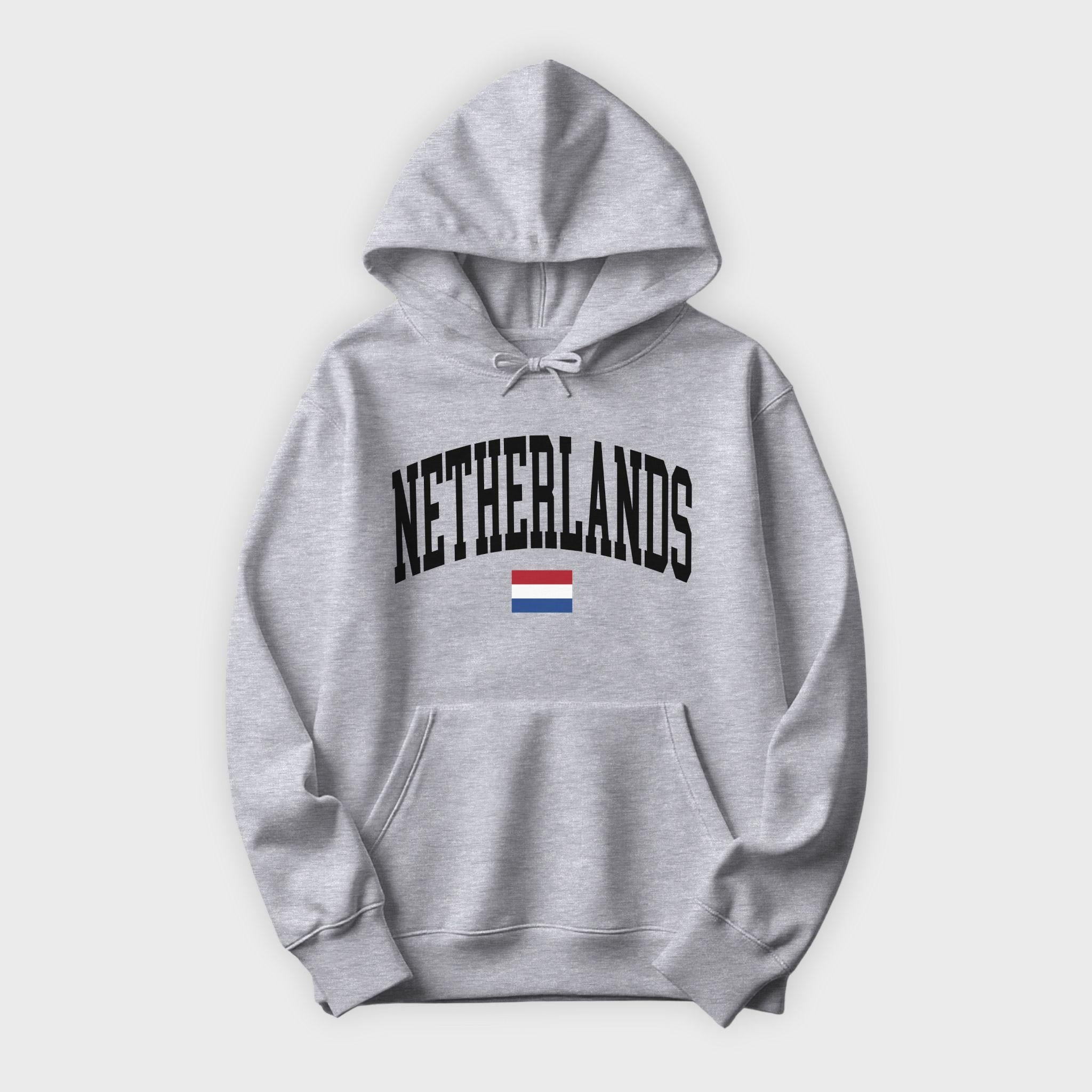 Netherlands Collegiate Flag Hoodie