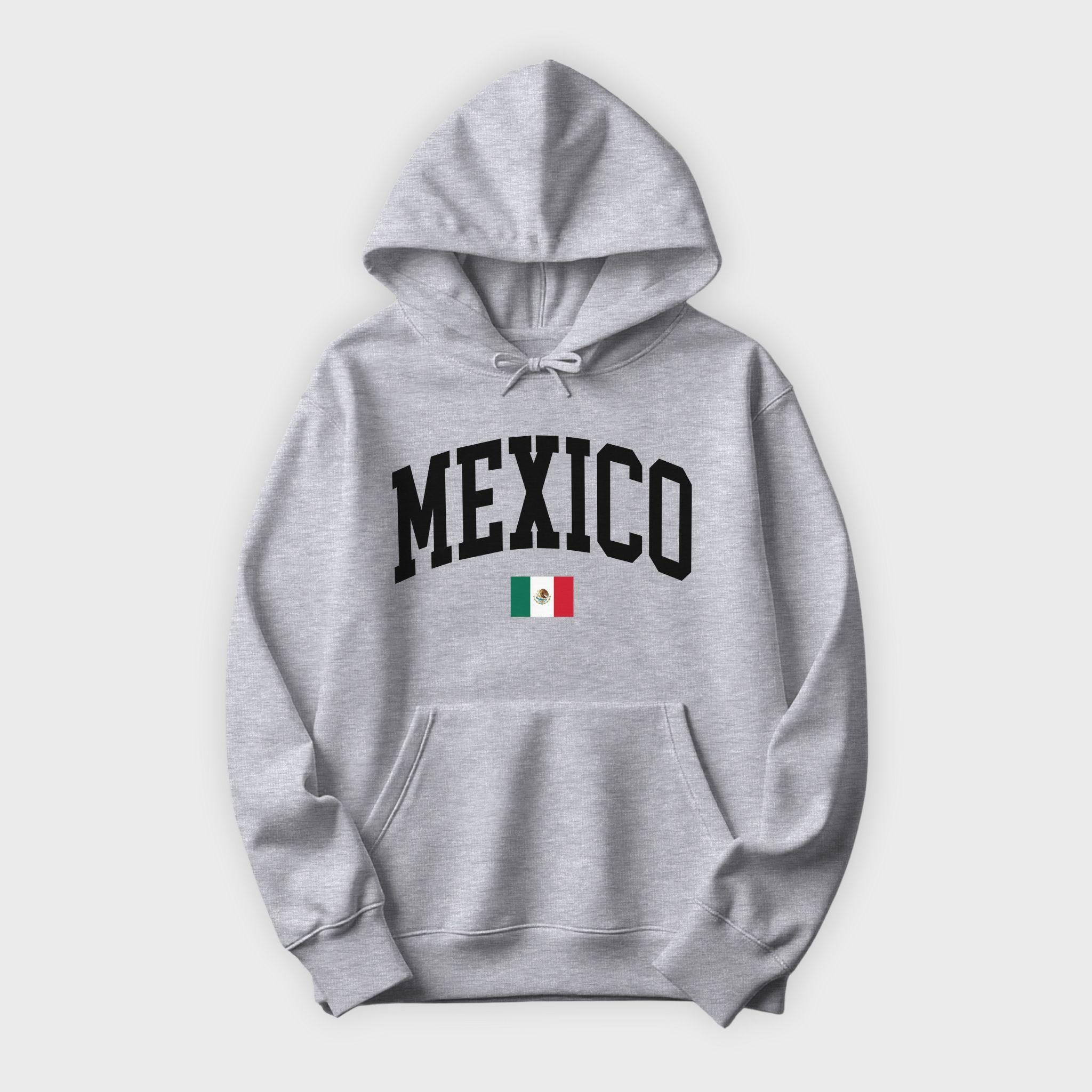 Mexico Collegiate Flag Hoodie