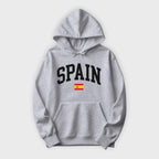 Spain Collegiate Flag Hoodie