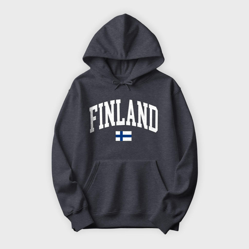 Finland Collegiate Flag Hoodie