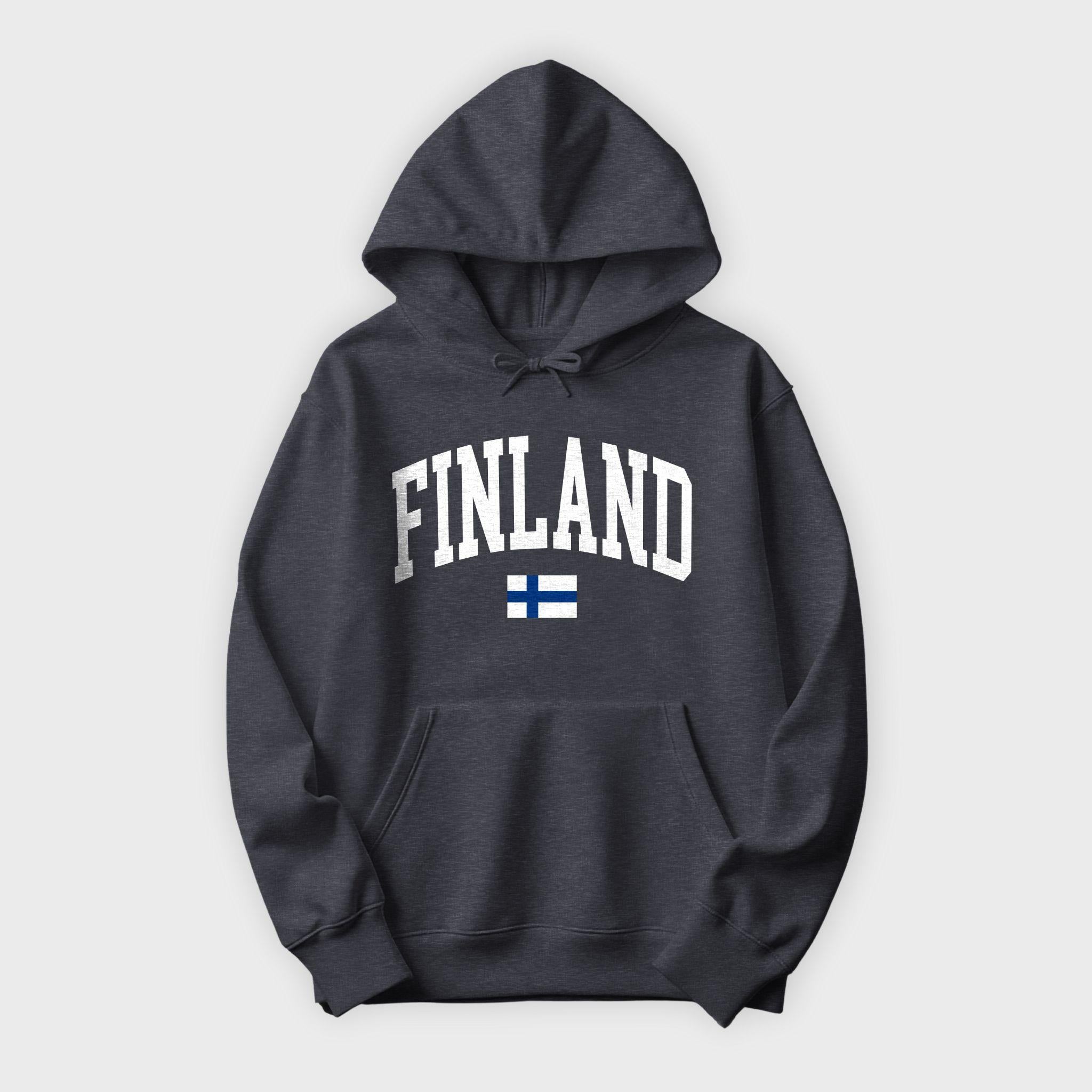 Finland Collegiate Flag Hoodie