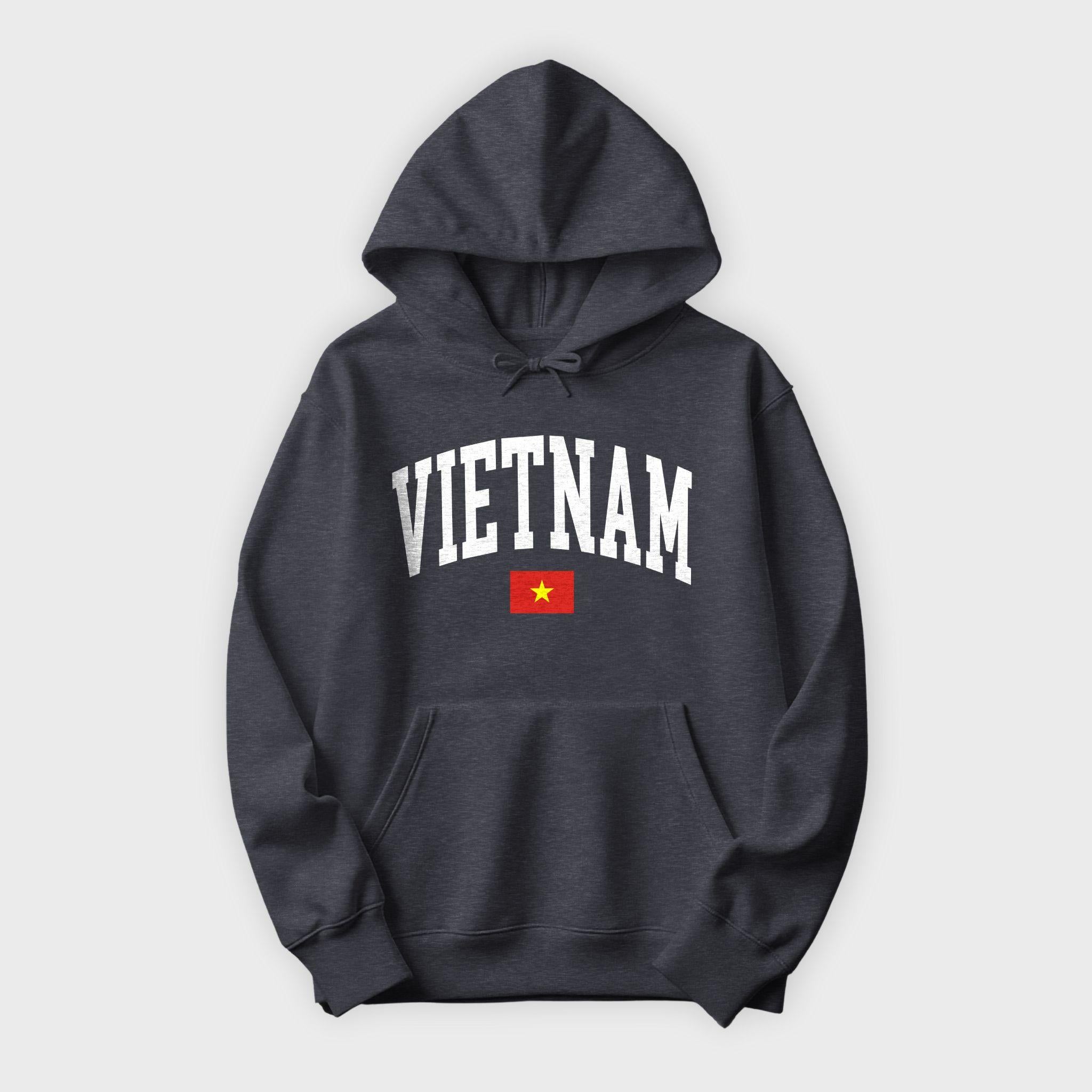 Vietnam Collegiate Flag Hoodie